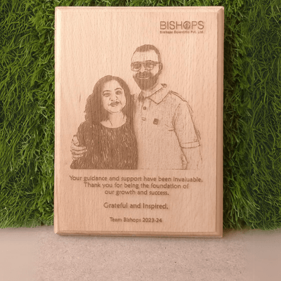 ENGRAVED PERSONALIZED WOODEN PHOTO FRAME (BOSS VERSION) - Nova Creations